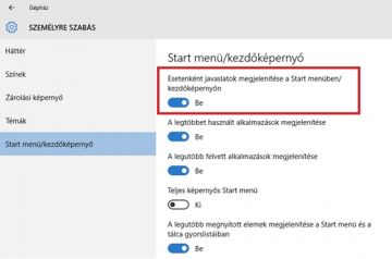 Így kapcsolhatja ki a Start menü legidegesítőbb újítását